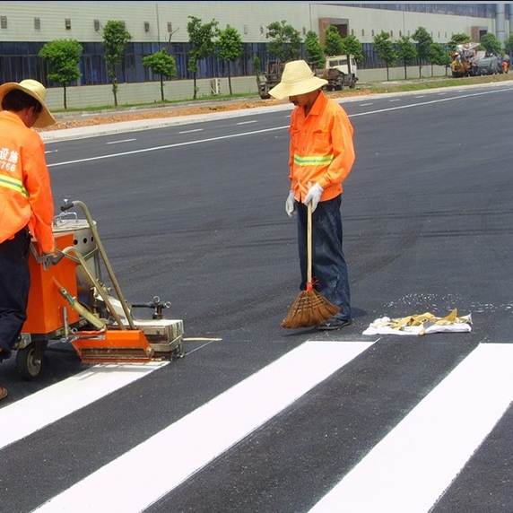 黄石黄石道路斑马线施工,斑马线划线,道路斑马线